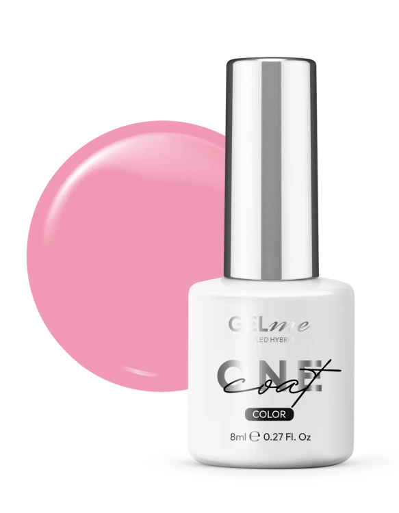 Lakier hybrydowy GELme ONE Coat UV/LED Hybrid ESN 8ml - #380 Blush Me - SAY YES COLLECTION