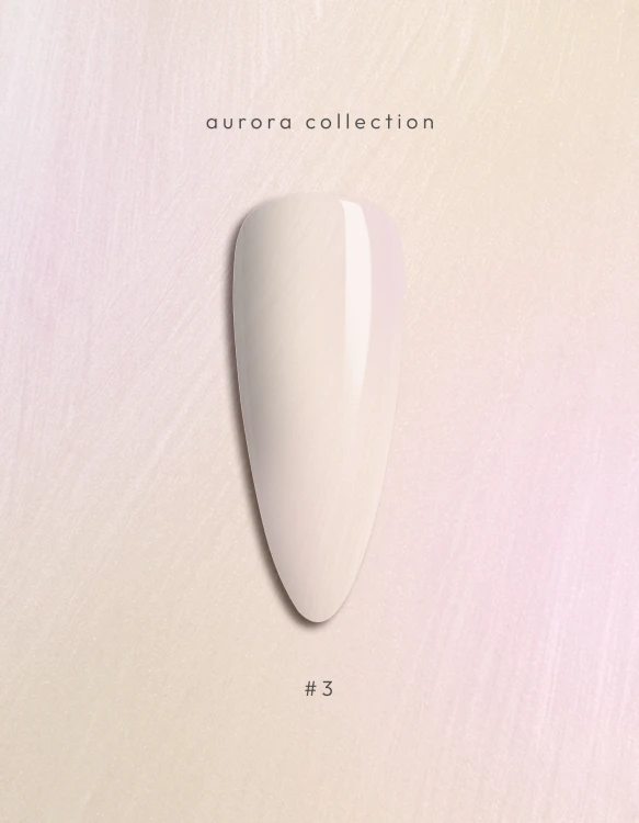 Lakier hybrydowy GELme ONE Coat UV/LED Hybrid ESN 8ml - #3 - AURORA COLLECTION