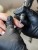 Medicov Black Powder-Free Nitrile Gloves Size M – 100 Pack