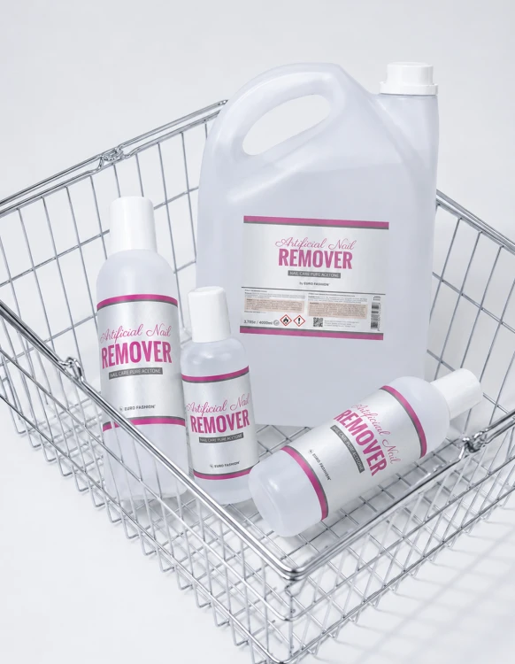 Artificial Nail Remover Aceton 100% – płyn do usuwania hybrydy 4000 ml