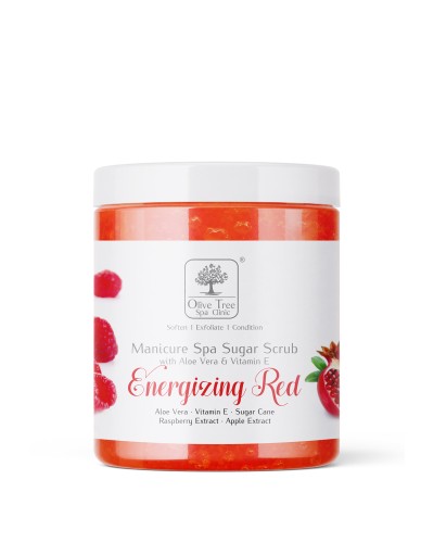 Olive Tree Spa Clinic Sugar Scrub Energizing Red 400g
