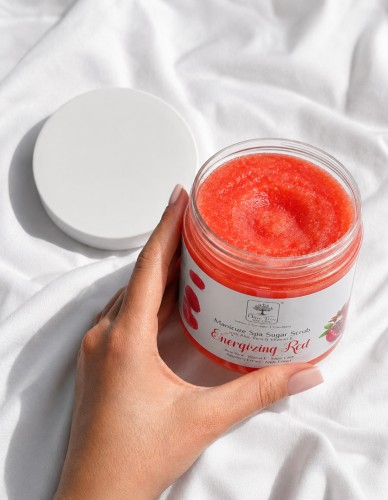 Olive Tree Spa Clinic Sugar Scrub Energizing Red Hand Scrub 950 g