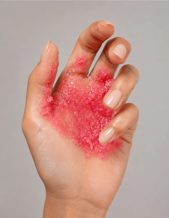Peeling cukrowy do dłoni Olive Tree Spa Clinic Perfect Sugar Scrub Energizing Red 30 g
