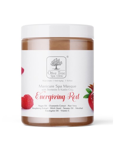 Olive Tree Spa Clinic Masque Energizing Red Clay Hand Mask 850 g