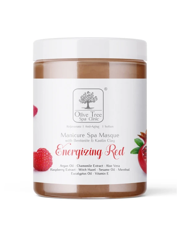 Olive Tree Spa Clinic Masque Energizing Red Clay Hand Mask 850 g