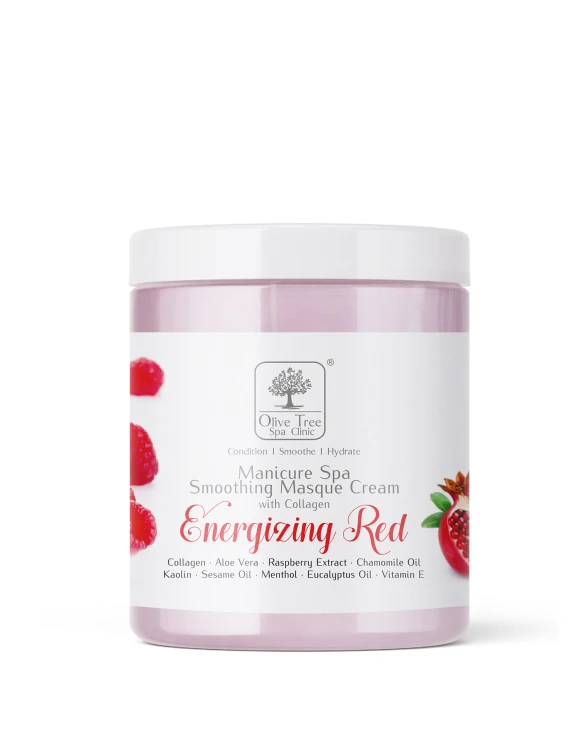 Maska-krem do dłoni Olive Tree Spa Clinic Regenerating Masque Cream Energizing Red 400 g