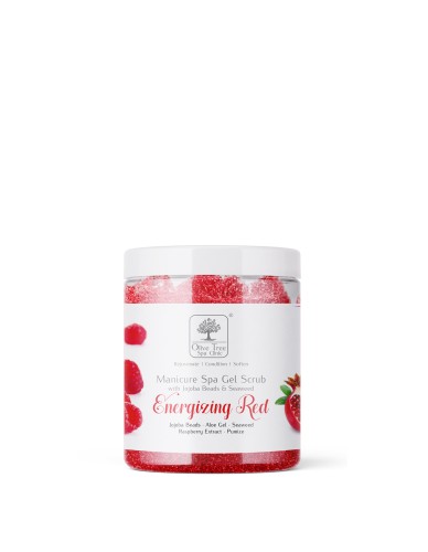 Peeling żelowy do dłoni Olive Tree Spa Clinic Gel Scrub Energizing Red 200 g