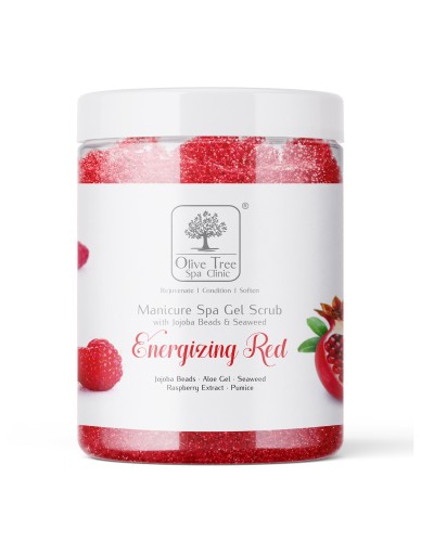 Peeling żelowy do dłoni Olive Tree Spa Clinic Gel Scrub Energizing Red 800 g
