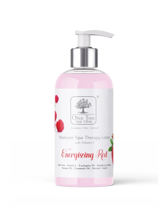 Balsam do dłoni Olive Tree Spa Clinic Therapy Lotion Energizing Red 473 g
