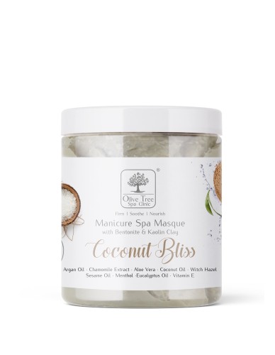 Maska glinkowa do dłoni Olive Tree Spa Clinic Masque Coconut Bliss 400 g