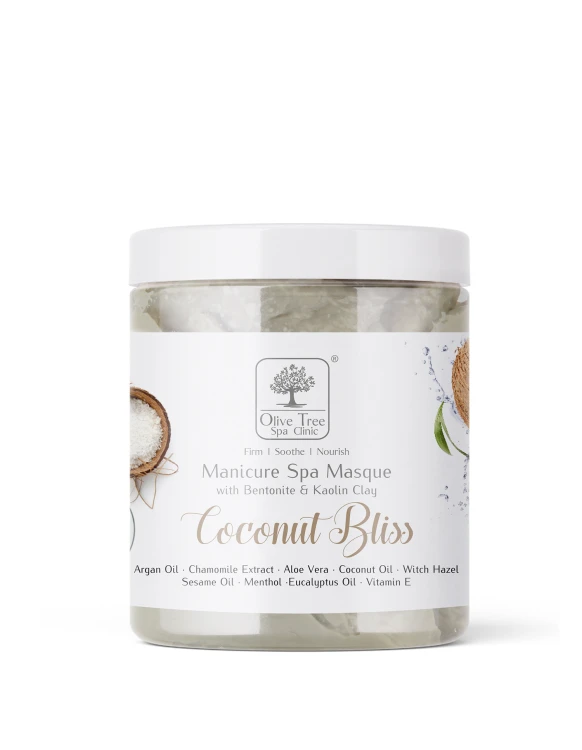 Maska glinkowa do dłoni Olive Tree Spa Clinic Masque Coconut Bliss 400 g