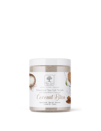 Peeling żelowy do dłoni Olive Tree Spa Clinic Gel Scrub Coconut Bliss 200 g
