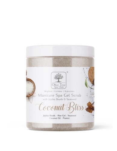 Peeling żelowy do dłoni Olive Tree Spa Clinic Gel Scrub Coconut Bliss 400 g