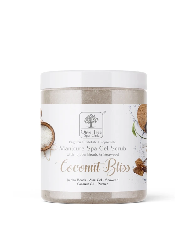 Peeling żelowy do dłoni Olive Tree Spa Clinic Gel Scrub Coconut Bliss 400 g