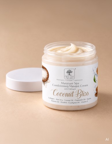Maska-krem do dłoni Olive Tree Spa Clinic Masque Cream Coconut Bliss 200 g