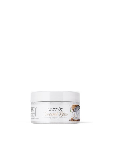 Sól mineralna do kąpieli dłoni Olive Tree Spa Clinic Mineral Salt Coconut Bliss 30 g
