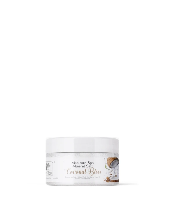 Sól mineralna do kąpieli dłoni Olive Tree Spa Clinic Mineral Salt Coconut Bliss 30 g