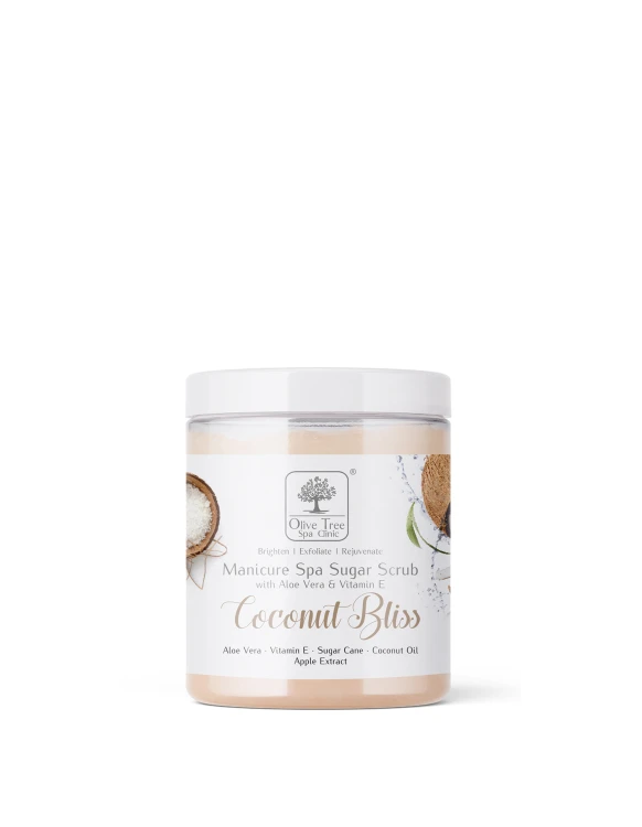 Peeling cukrowy do dłoni Olive Tree Spa Clinic Sugar Scrub Coconut Bliss 200 g