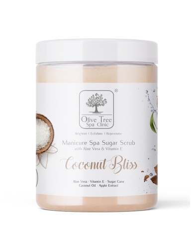 Peeling cukrowy do dłoni Olive Tree Spa Clinic Sugar Scrub Coconut Bliss 950 g