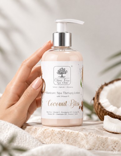 Balsam do dłoni Olive Tree Spa Clinic Therapy Lotion Coconut Bliss 236 ml