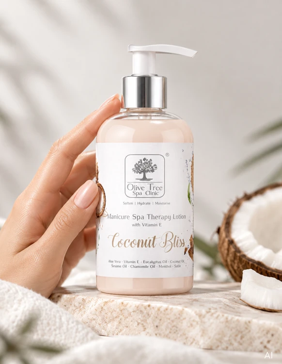 Balsam do dłoni Olive Tree Spa Clinic Therapy Lotion Coconut Bliss 236 ml