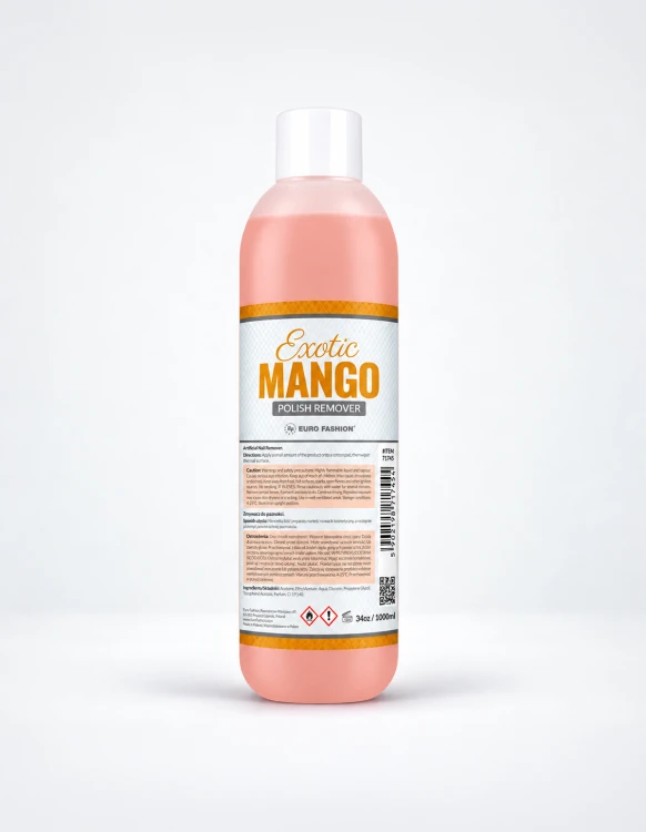 Zmywacz do paznokci Euro Fashion Exotic Mango 1000 ml