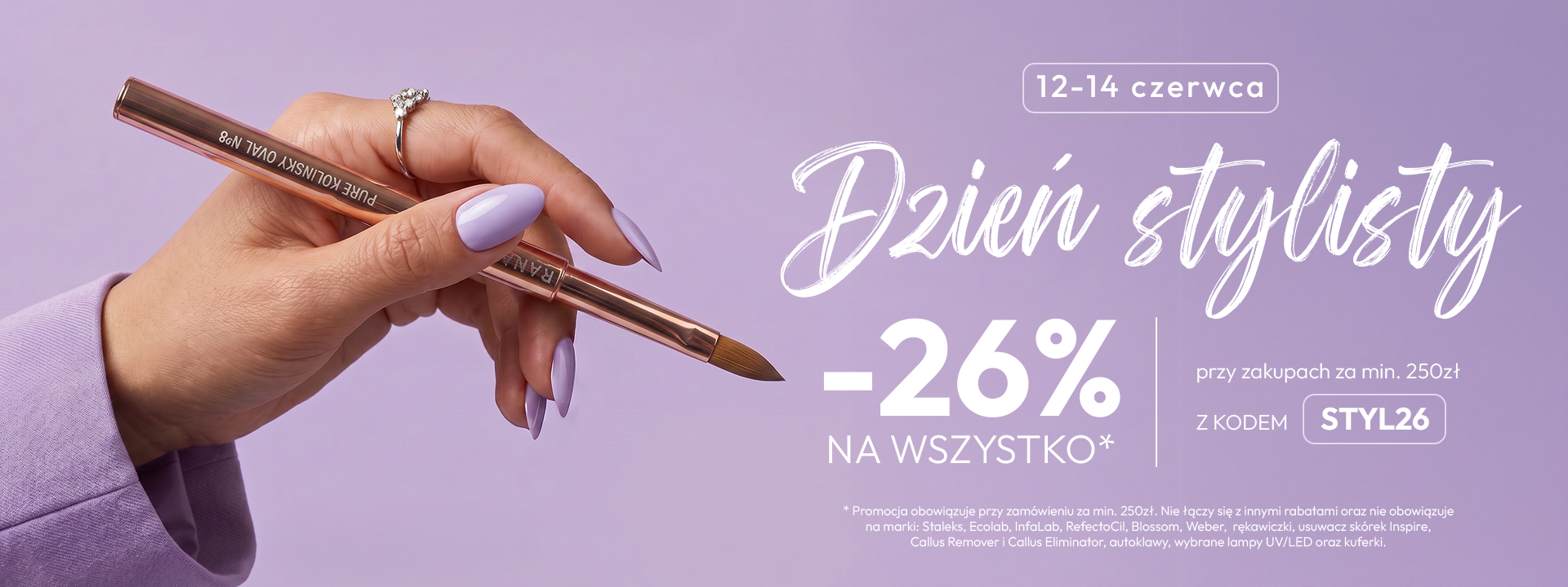 Dzień Stylisty -26% na wszystko